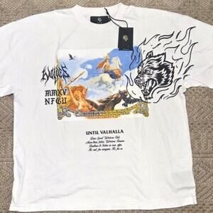 Darc Sport Wolves Club Until Valhalla Premium Tee XL NWT